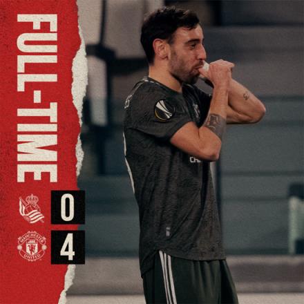 歐聯(lián)杯：B費雙響拉什福德破門 曼聯(lián)4-0勝皇家社會