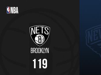 籃網7人上雙力克鵜鶘 沃特福德22+5蒂米16+9助勝利