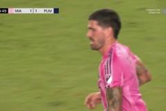 邁阿密生涯處子球！德保羅停球打門得手扳平！蘇亞雷斯傳中助攻！