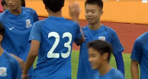 申花U14勢(shì)不可擋！37秒閃擊3分鐘2球里昂慘遭橫掃