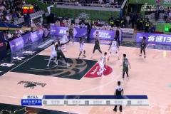 這也太不講理了2米28法爾隔著周琦舉手單臂完成驚天站扣