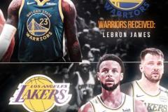 根本不敢想??！美媒模擬湖勇炸裂交易：詹姆斯&庫里互換東家