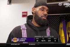 真會問問題！記者問詹姆斯：勇士是否能奪冠？老詹：我更應該關心我們自己