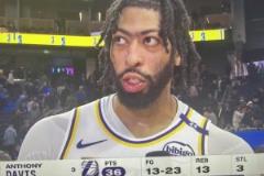 紫金，想我了沒？美媒挖出濃眉一月戰(zhàn)勇士數(shù)據(jù)：36分13板3斷