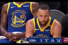 庫里對陣火箭全場10中1僅得3分，所以是誰防得好呢