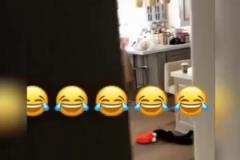 原來你倆私下里是這樣的！庫嫂偷襲嚇唬庫里，慘遭庫里“報復(fù)”！