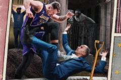 新世界名畫？美媒曬圖：東契奇親手埋葬尼科-哈里森！