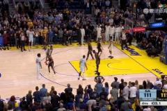 北卡黑鷹弒舊主！巴恩斯最后時刻頂著防守大心臟三分絕殺勇士！！