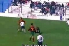 珍貴影像！16歲的C羅代表葡萄牙U17攻破英格蘭U17球門(mén)