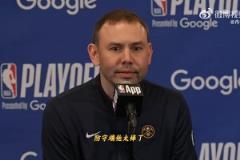 掘金教練阿德爾曼談威少：威少就是威少，全場(chǎng)無(wú)死角防守