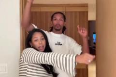 這是又懷上了？庫里妹夫達米安-李和妻子自拍跳舞