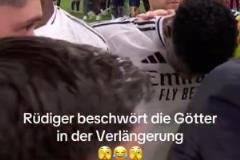 安帥布置戰(zhàn)術(shù)，呂迪格這是什么表情