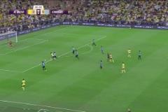 開場錯失良機！杜蘭單刀打門被門將撲出！