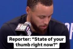 庫(kù)里：我的嘴和關(guān)鍵三分一樣硬！