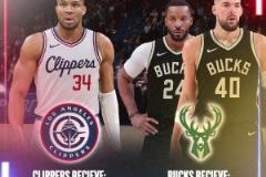 這也太炸裂了！美媒交易方案：快船出祖巴茨+鮑威爾+博格丹換來字母哥！