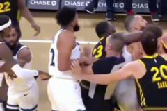 西部次輪出爐：勇士vs森林狼！此前格林曾鎖喉戈貝爾