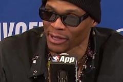 說到做到！威少賽前采訪：俄城是我的家 但我會盡力偷走一場勝利