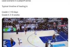 美國(guó)著名醫(yī)學(xué)專家埃文杰弗里森解讀庫(kù)里傷情：或?qū)⑷毕?-6周