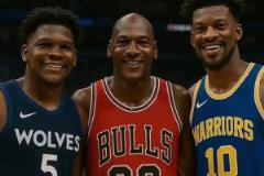 仔細(xì)一看巴特勒和愛德華茲真的很像喬丹啊，越看越像