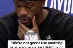 傷病影響發(fā)揮？巴特勒：我沒事，輸了就輸了，沒有任何借口