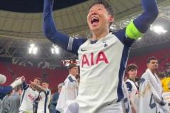 率隊(duì)奪歐聯(lián)杯冠軍！孫興慜振臂怒吼慶祝！