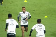 賽前參加熱身！內馬爾復出有望替補登場！